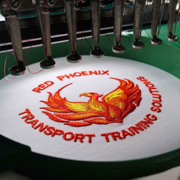 Logo embroidery service